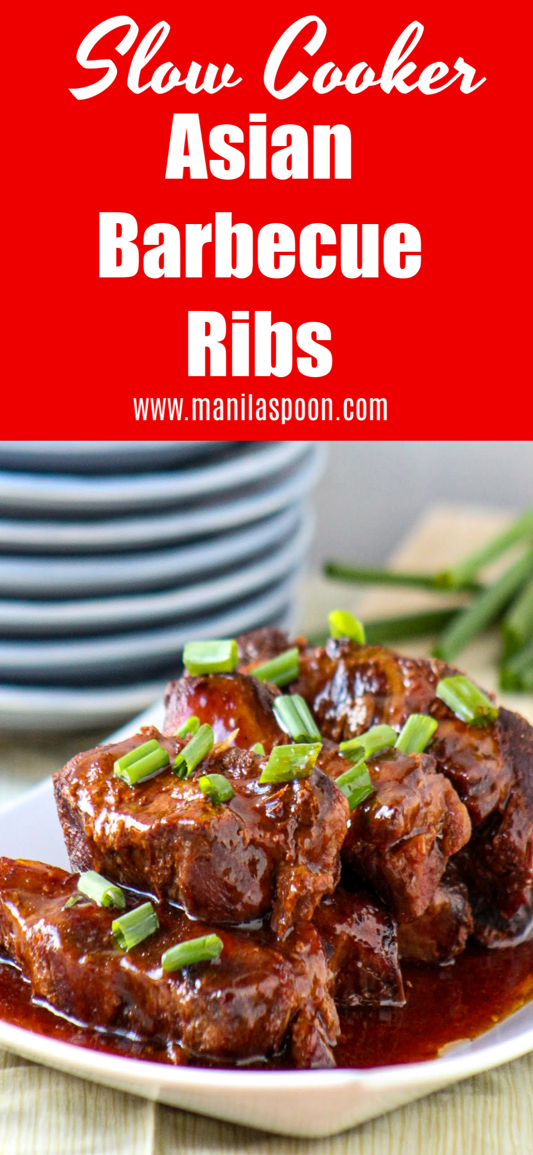 Slow Cooker Asian Barbecue Ribs