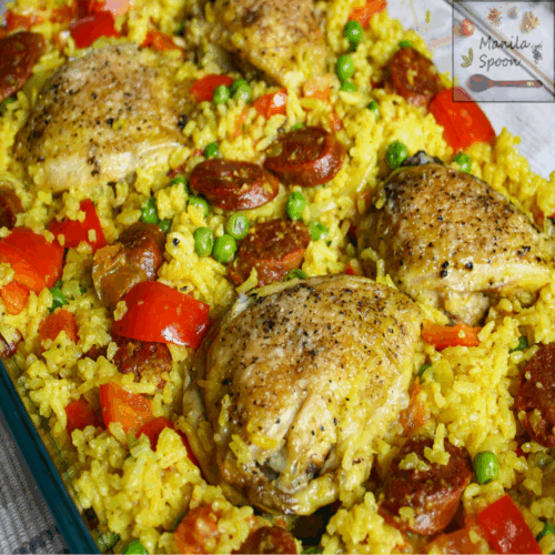Filipino Chicken Paella Manila Spoon