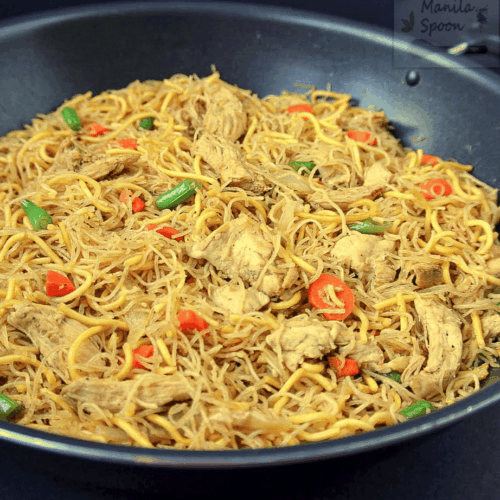 Pancit / Pansit (Philippine Noodle Dish) Manila Spoon