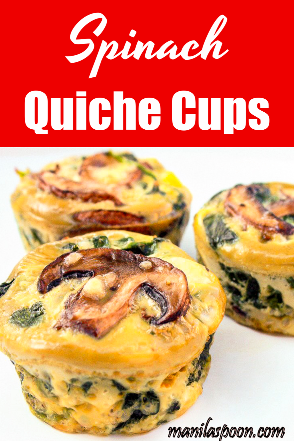 Spinach Quiche Cups