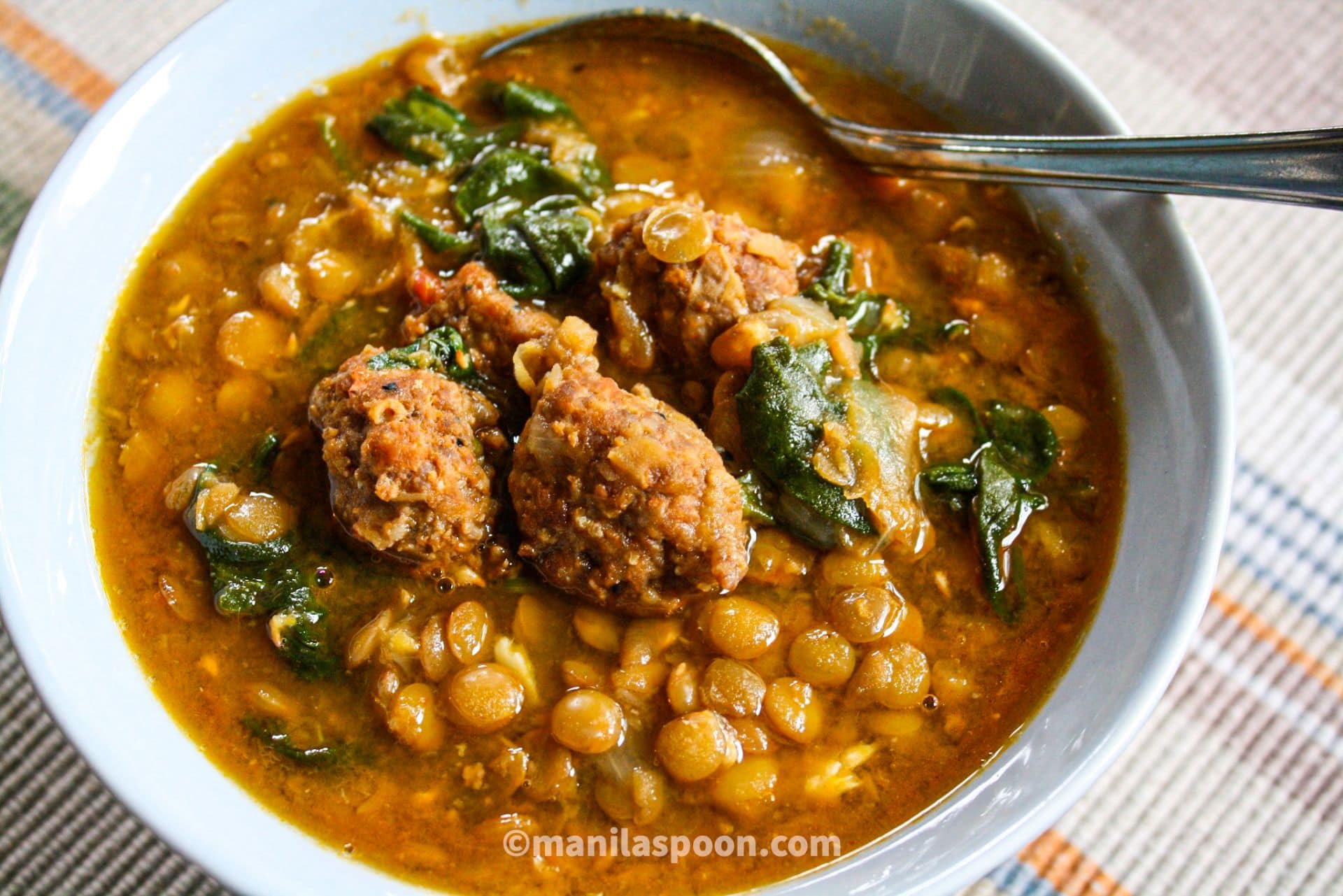 Filipino (Pinoy) Style Lentil Soup-image