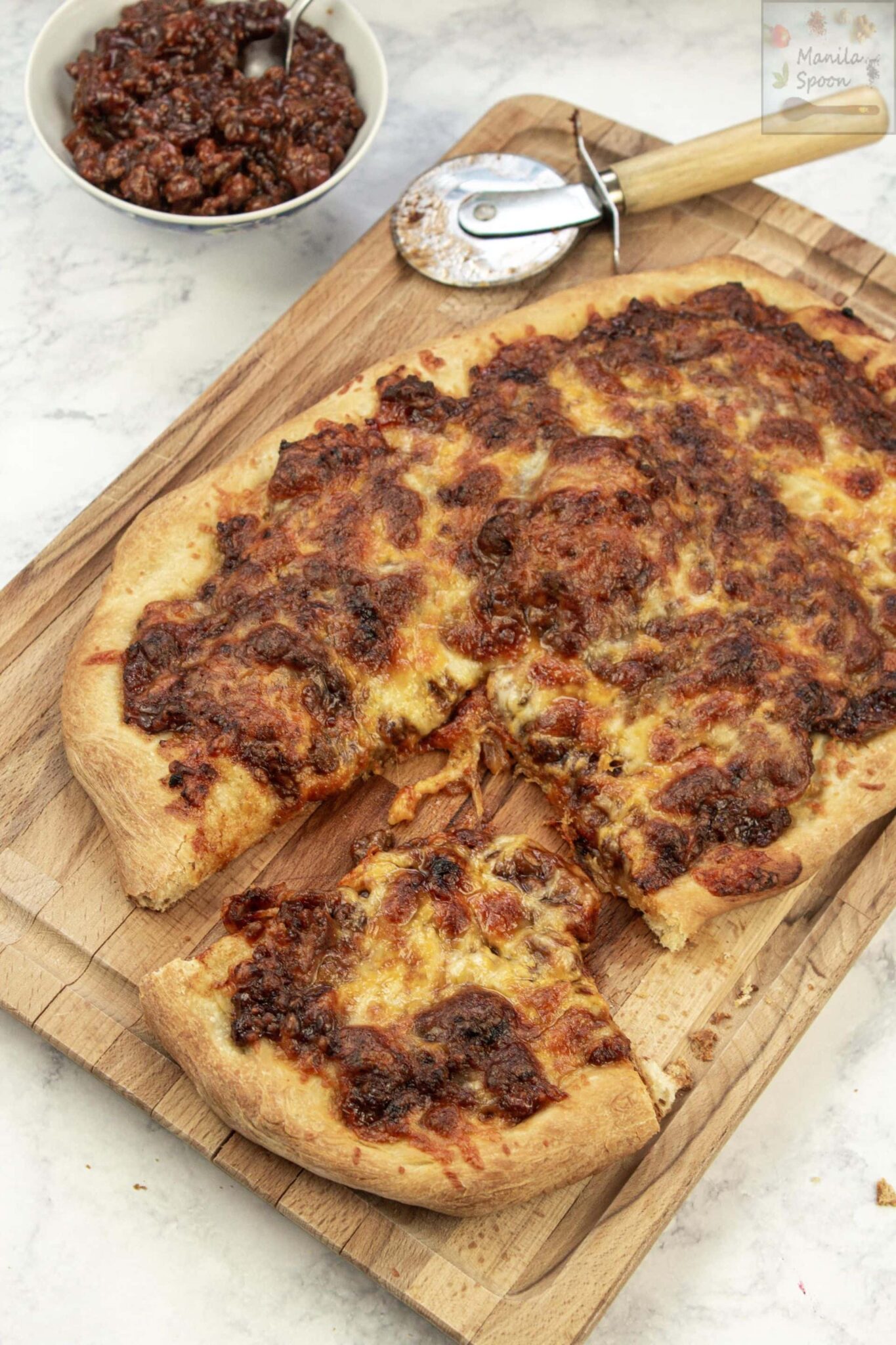 Ground Beef Barbecue Pizza Manila Spoon