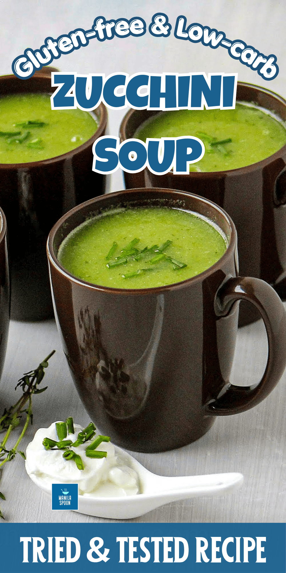 Easy Zucchini Soup | Healthy Gluten-Free & Low-Carb Recipe