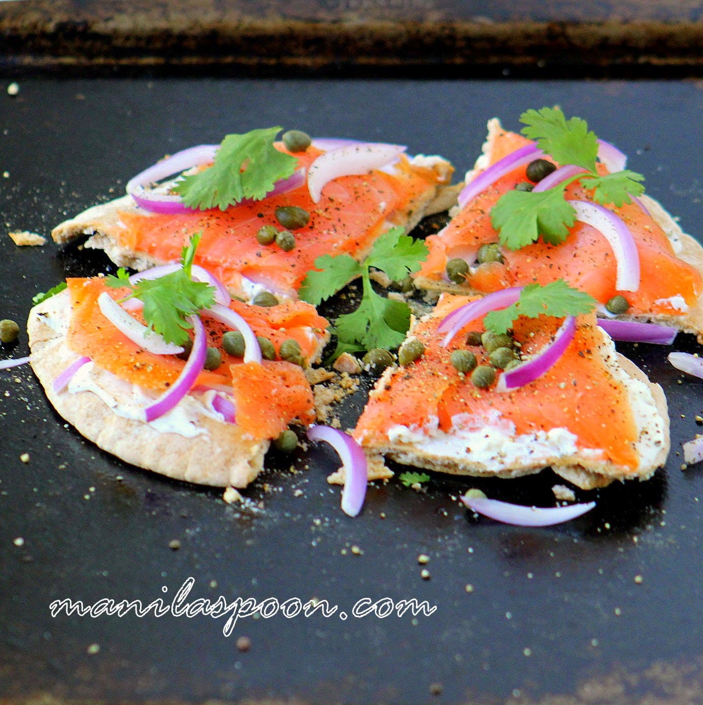 Smoked Salmon Pizza