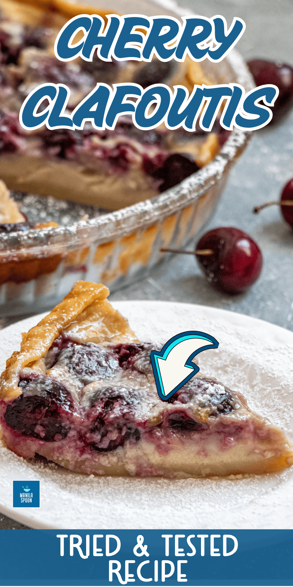 Baked Cherry Clafoutis