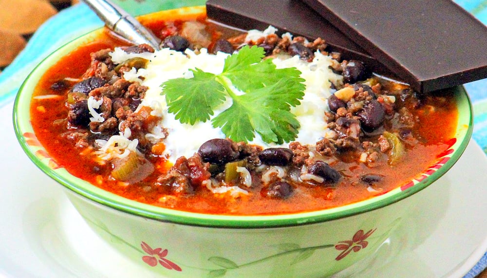 Delectable Chocolate Chili