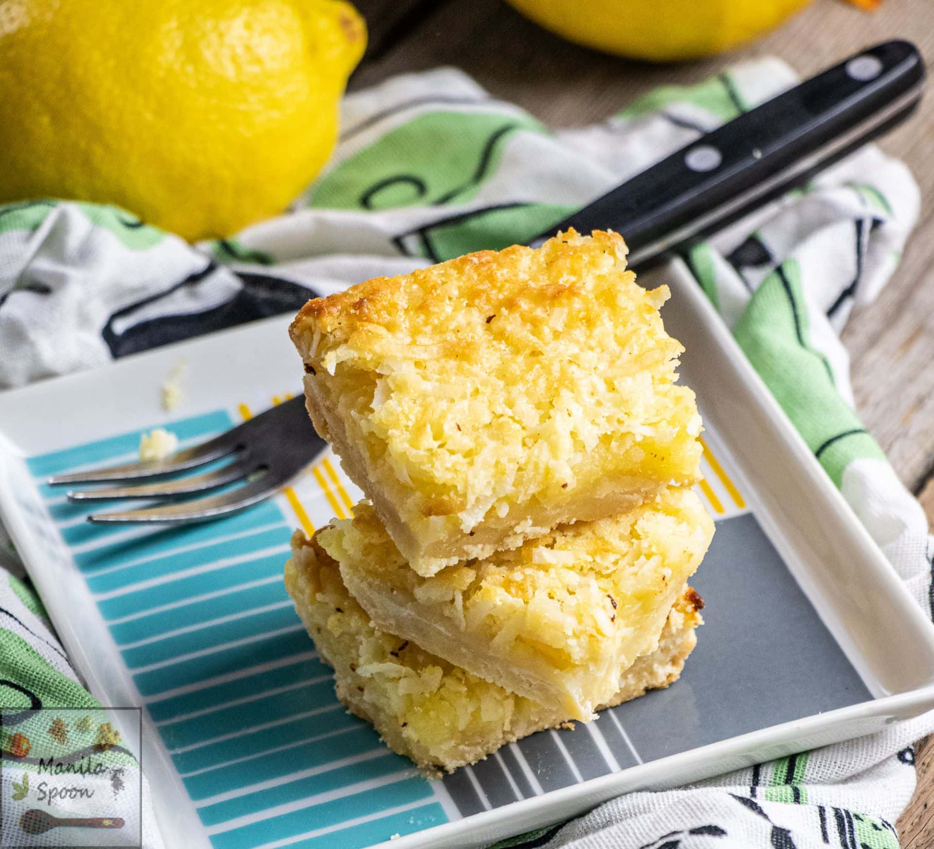 Coconut Lemon Bars-image