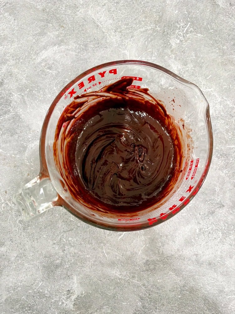 Stir gently until completely melted and smooth.