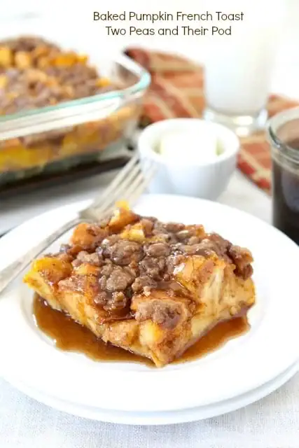 Baked Pumpkin French Toast