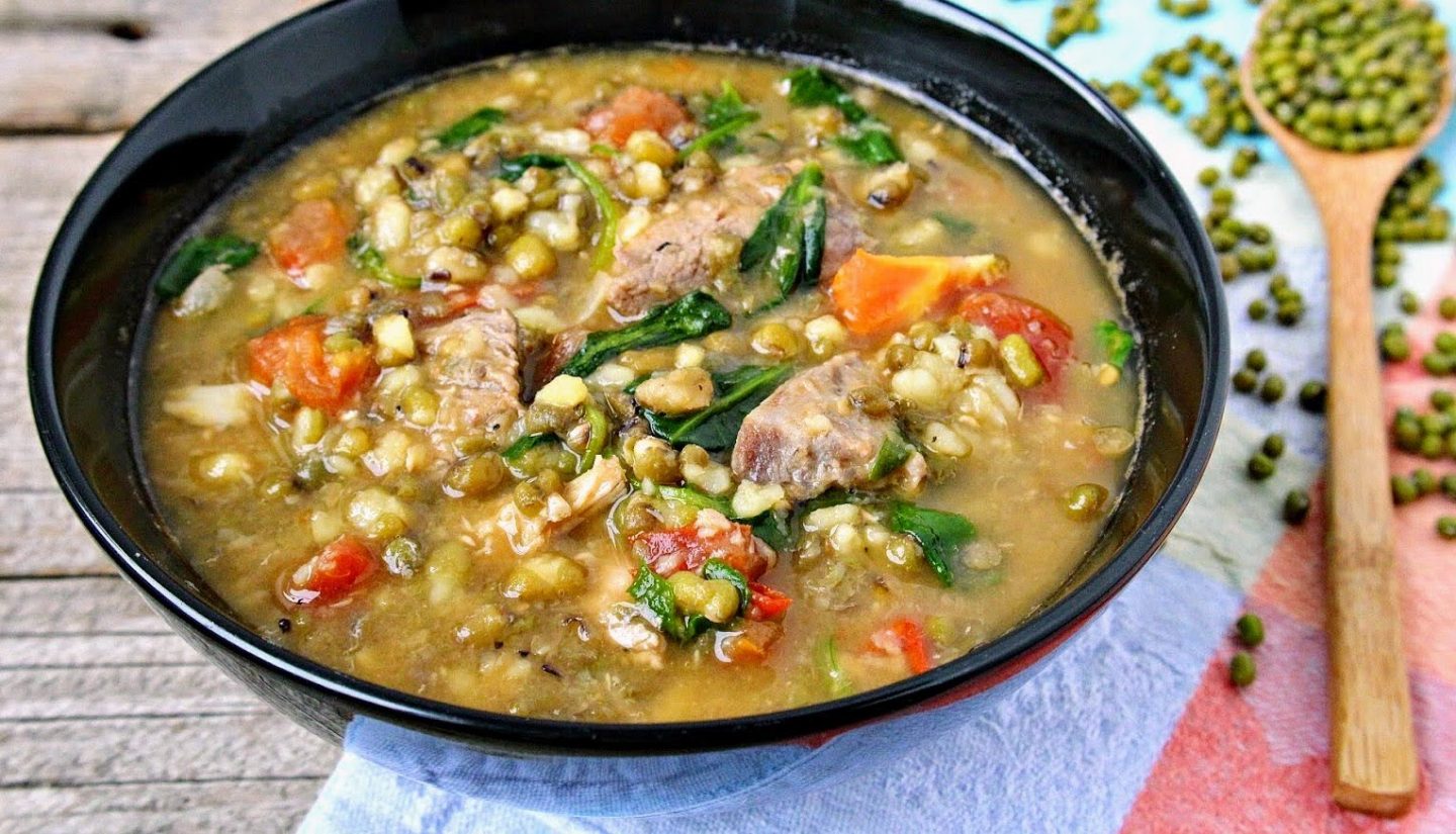 Ginisang Munggo (Mung Bean Soup / Stew)