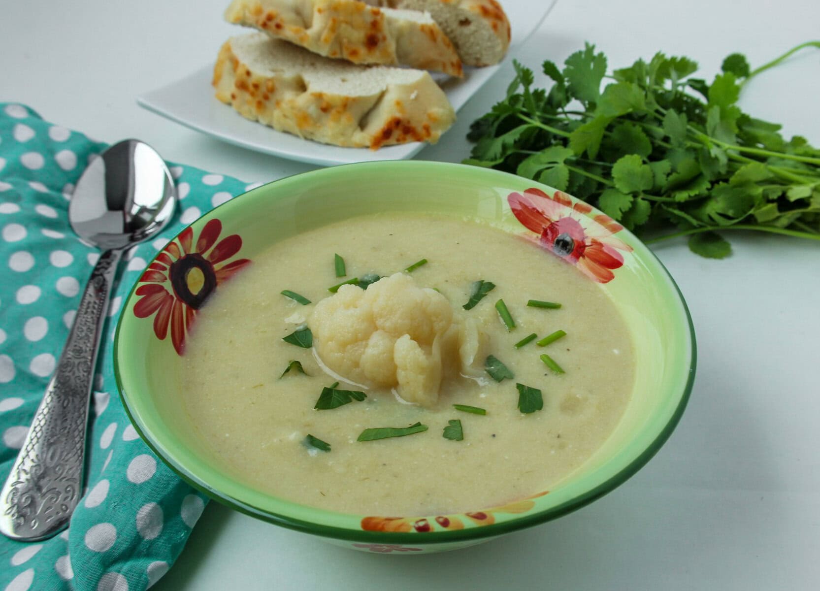 Cauliflower and Cheese Soup
