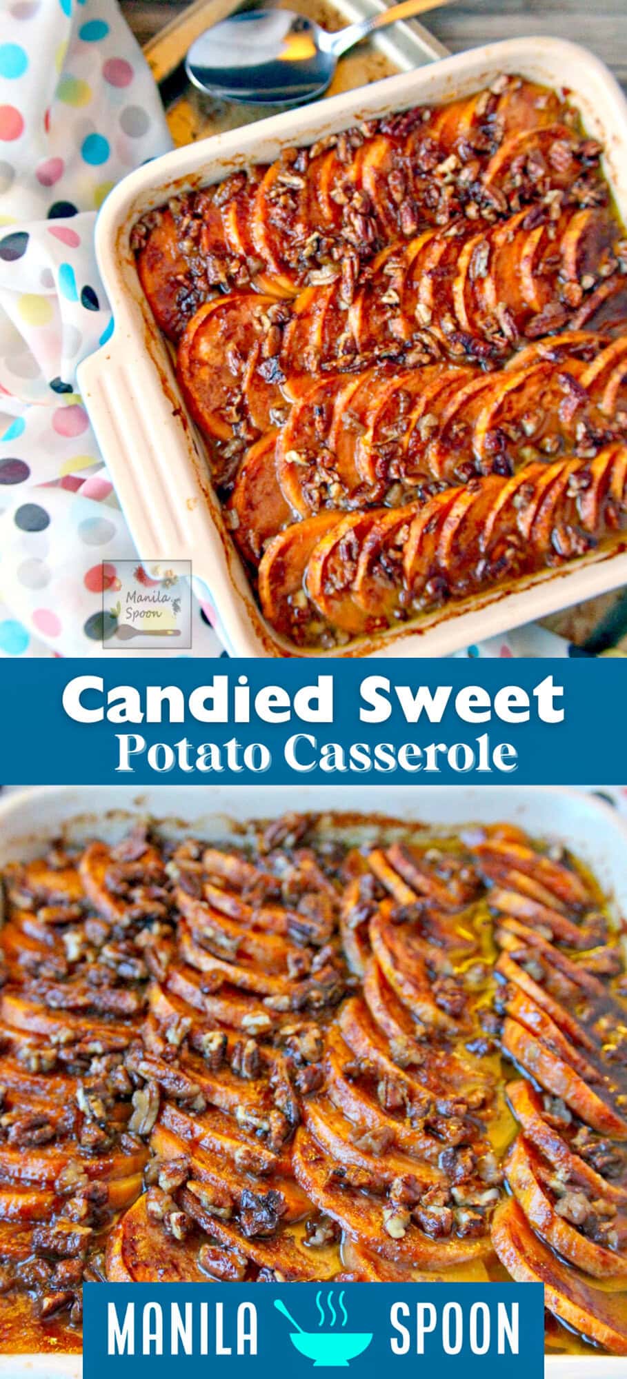 Candied Sweet Potato Casserole image pin