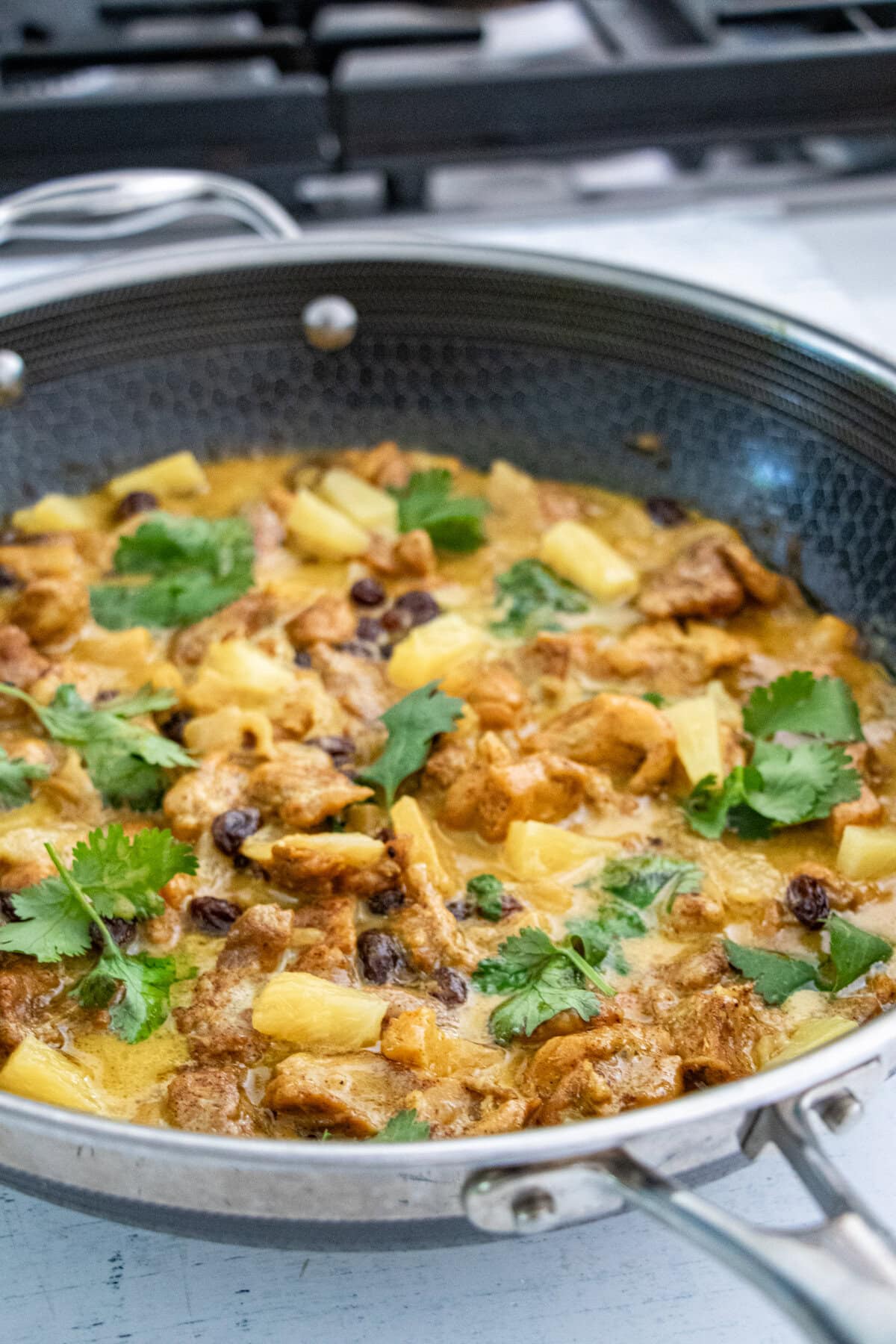 30-Minute Pineapple Cinnamon Chicken Curry | Easy Weeknight Dinner