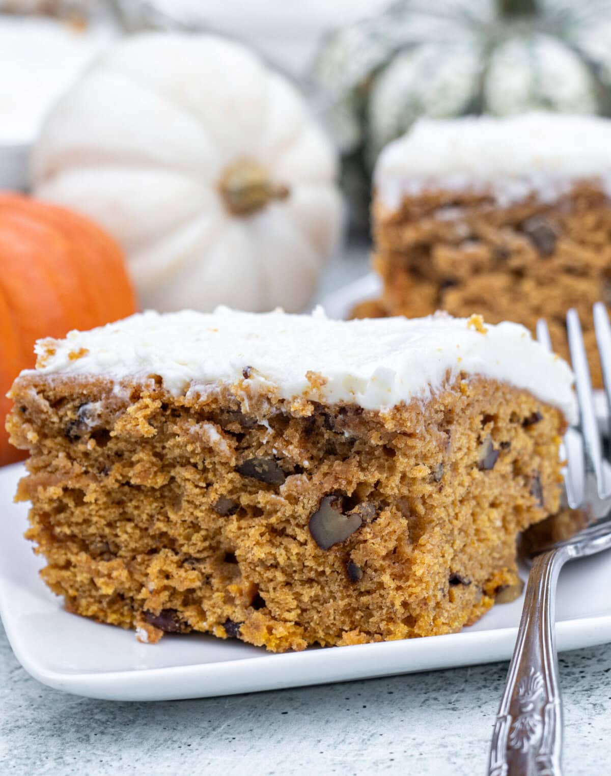 Champion Pumpkin Cake with Cream Cheese Frosting