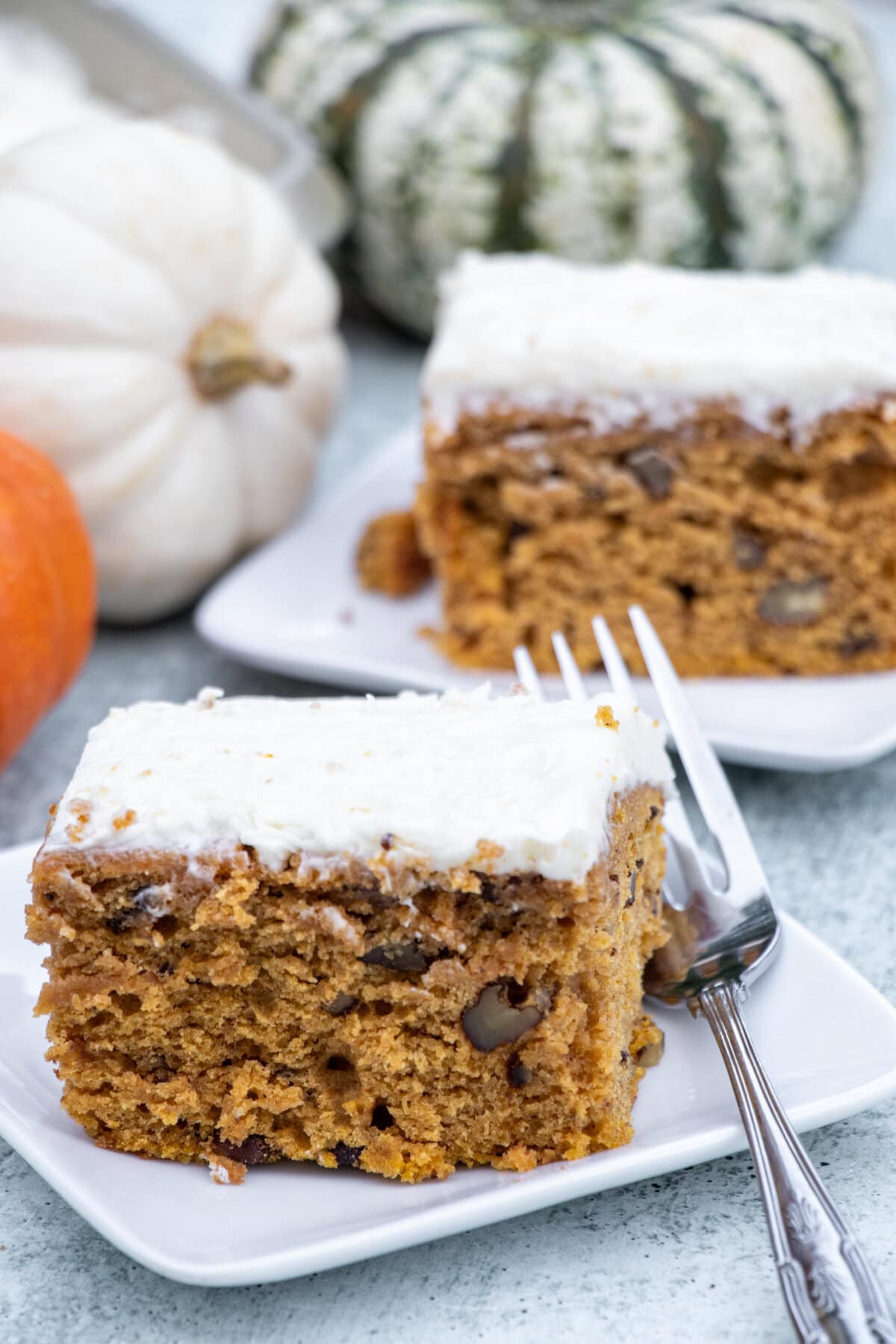 Champion Pumpkin Cake with Cream Cheese Frosting