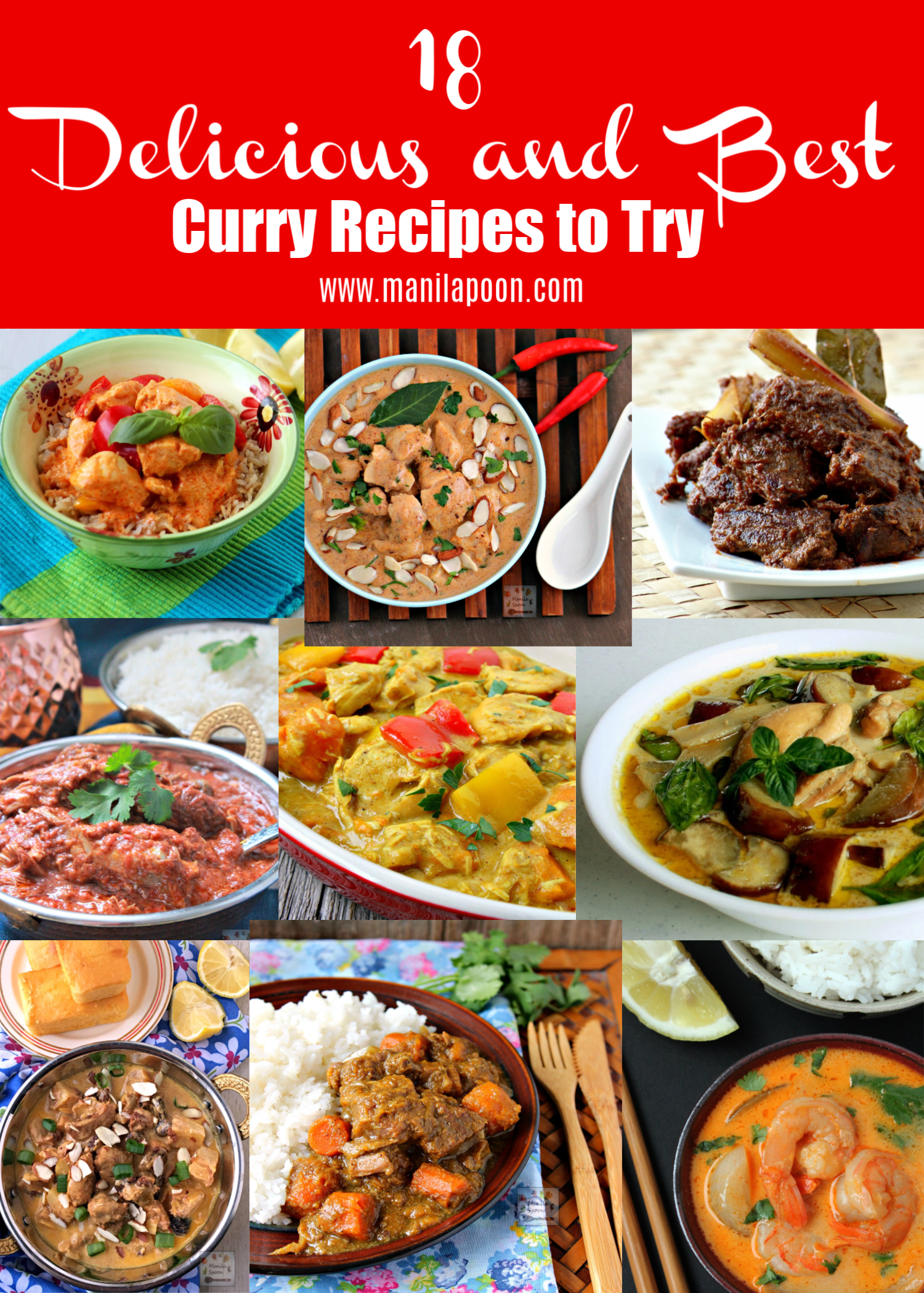 18 Delicious and Best Curry Recipes to Try - Manila Spoon