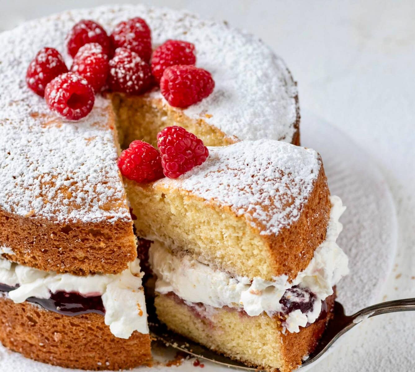 Victoria Sandwich Sponge Cake