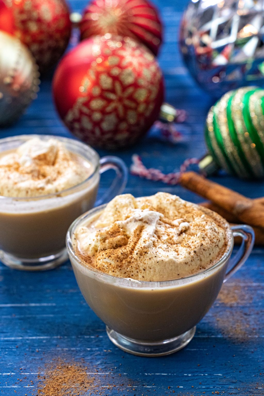 a Latte' with Ott, A: spiked eggnog coffee