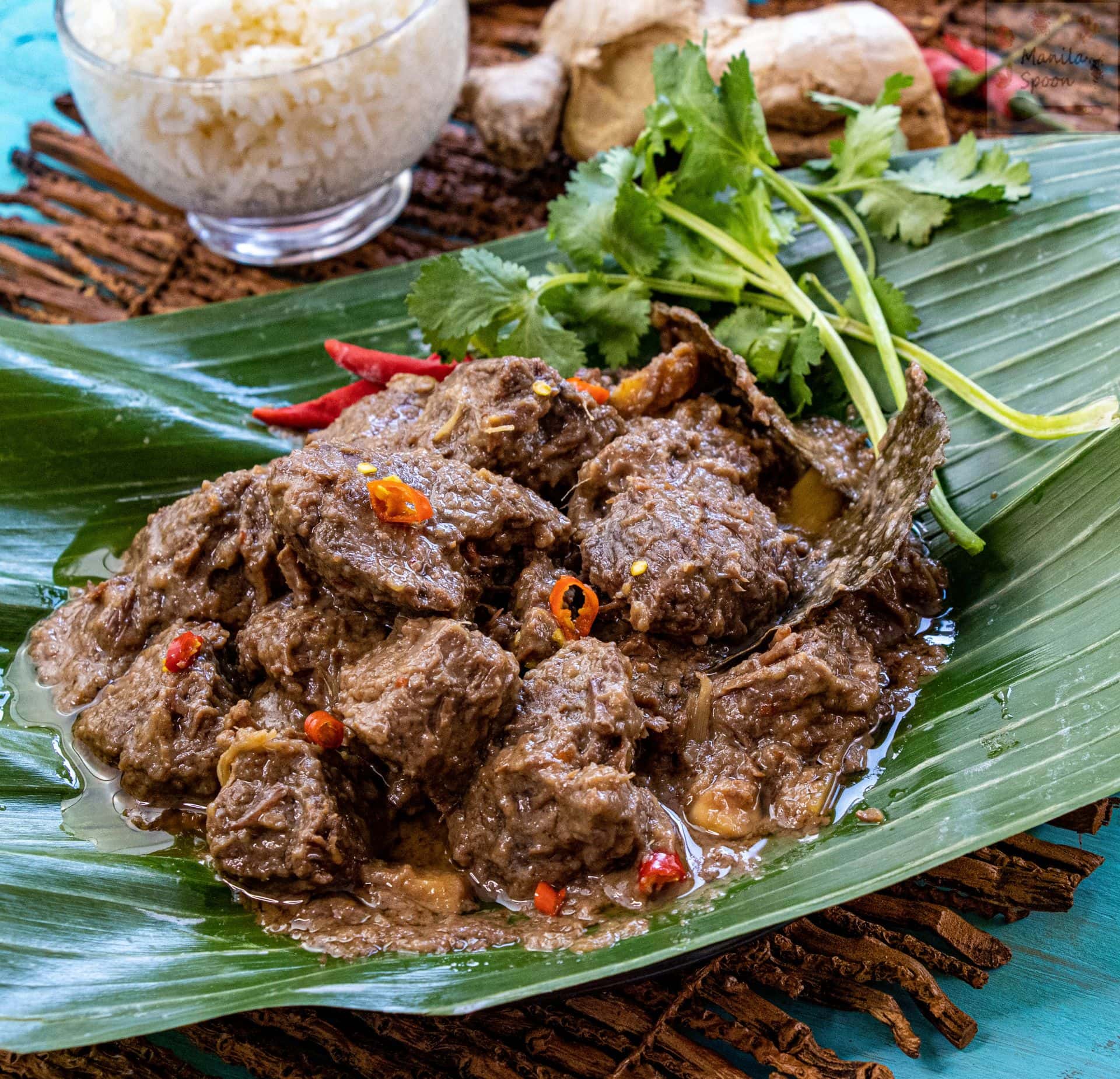 Beef Rendang Slow Cooker Easy Beef Rendang Beef Rendang Is One Of 