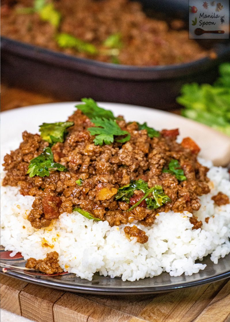 Thai Ground (Minced) Beef or Pork Curry - Manila Spoon