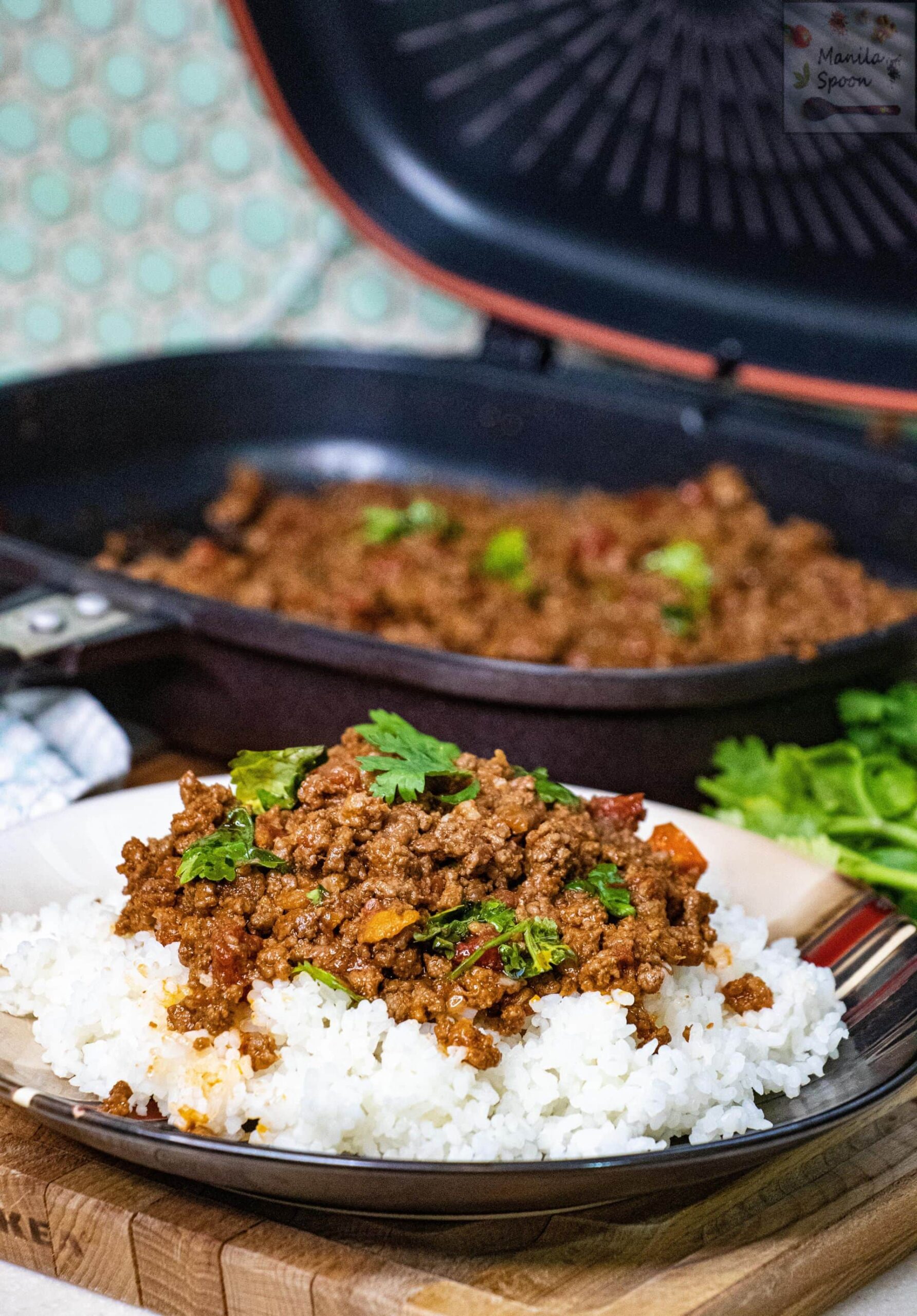 Thai Ground (Minced) Beef or Pork Curry Manila Spoon
