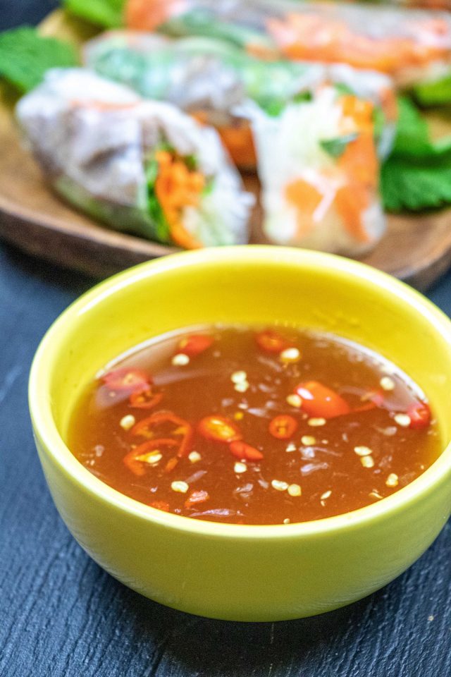 How to Make Vietnamese Dipping Sauce  (Nuoc Cham)