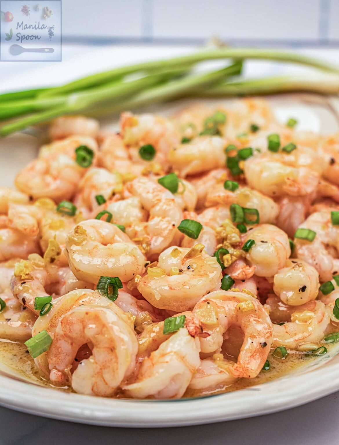 How to Make Garlic Butter Shrimp with Sprite Manila Spoon