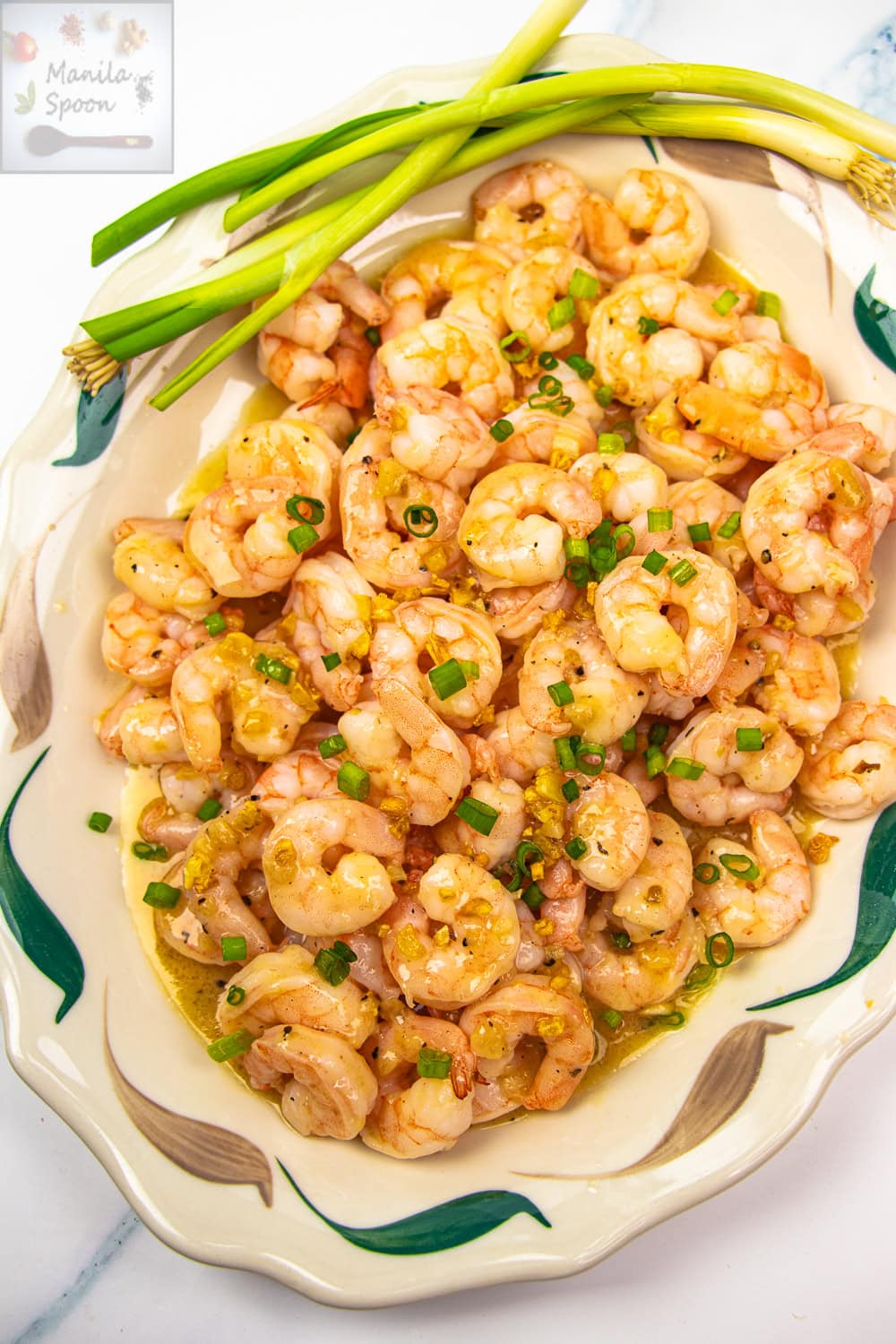 How to Make Garlic Butter Shrimp with Sprite Manila Spoon