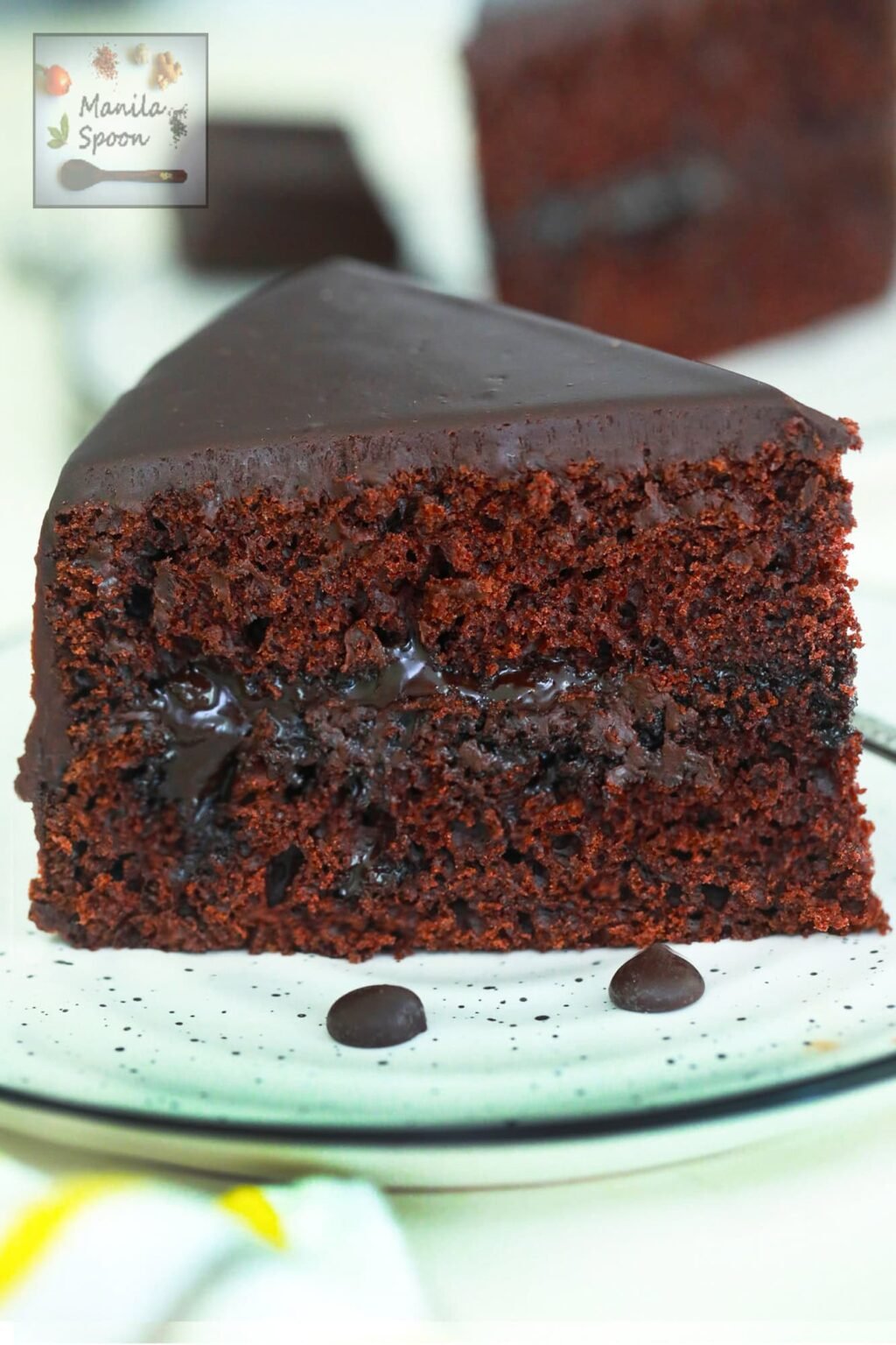 Triple Chocolate Mayonnaise Cake Manila Spoon