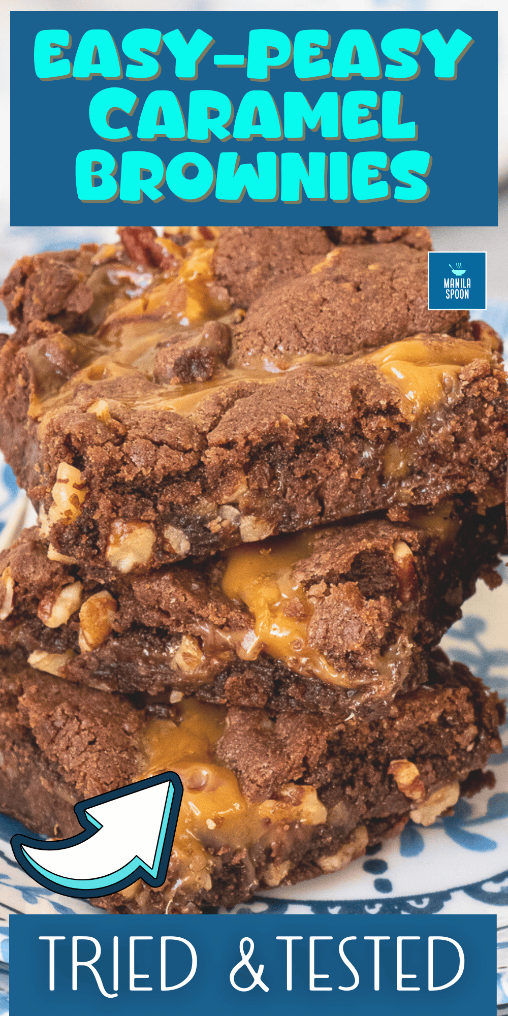 Caramel Brownies Pin