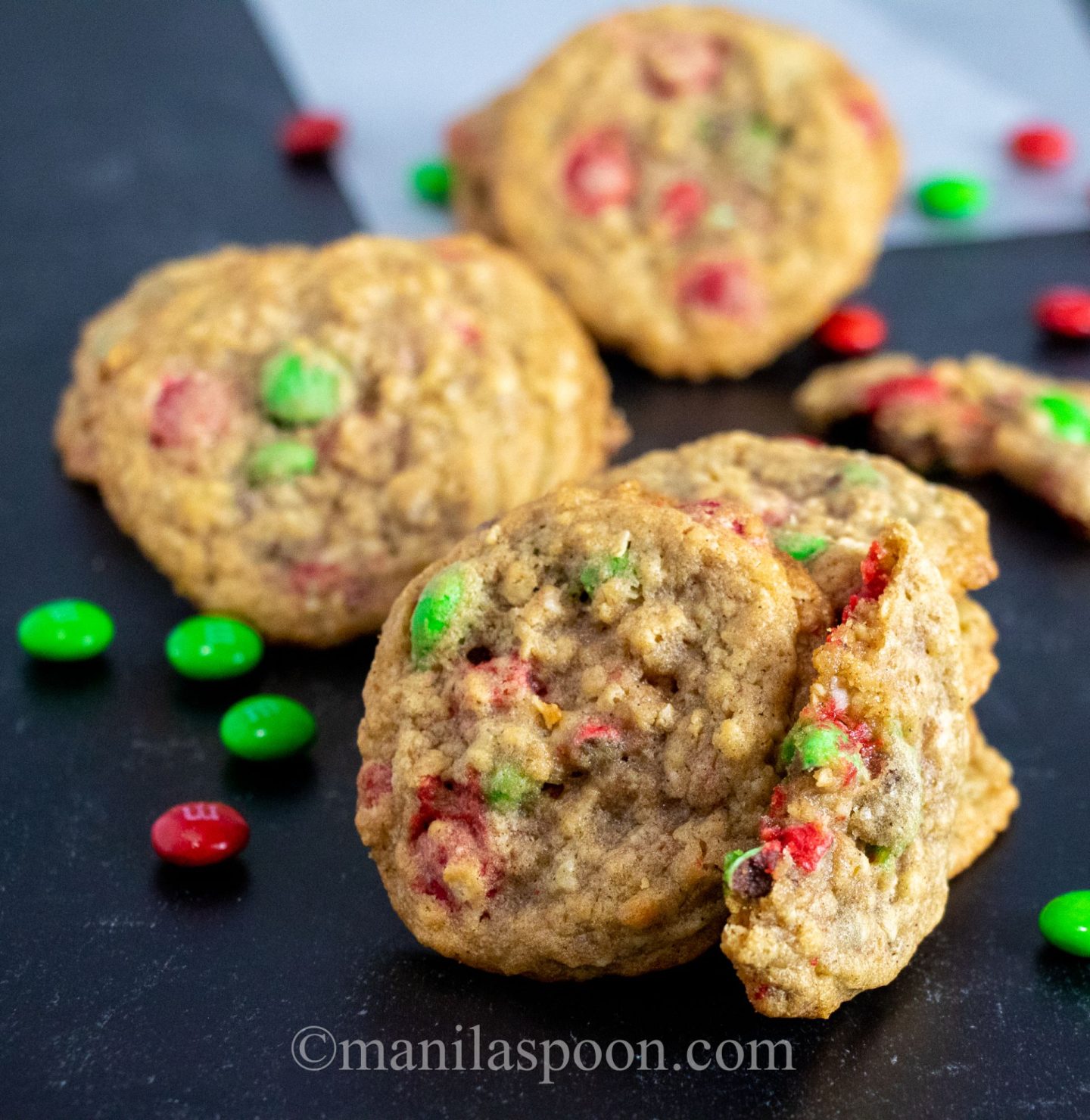 Best M&M Christmas Cookies