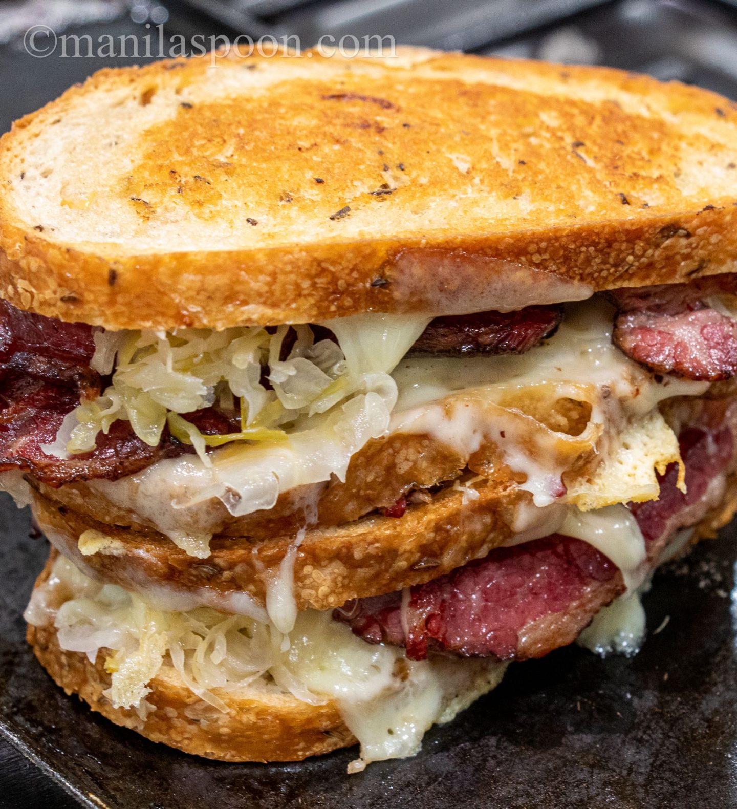 How to Make a classic Reuben sandwich