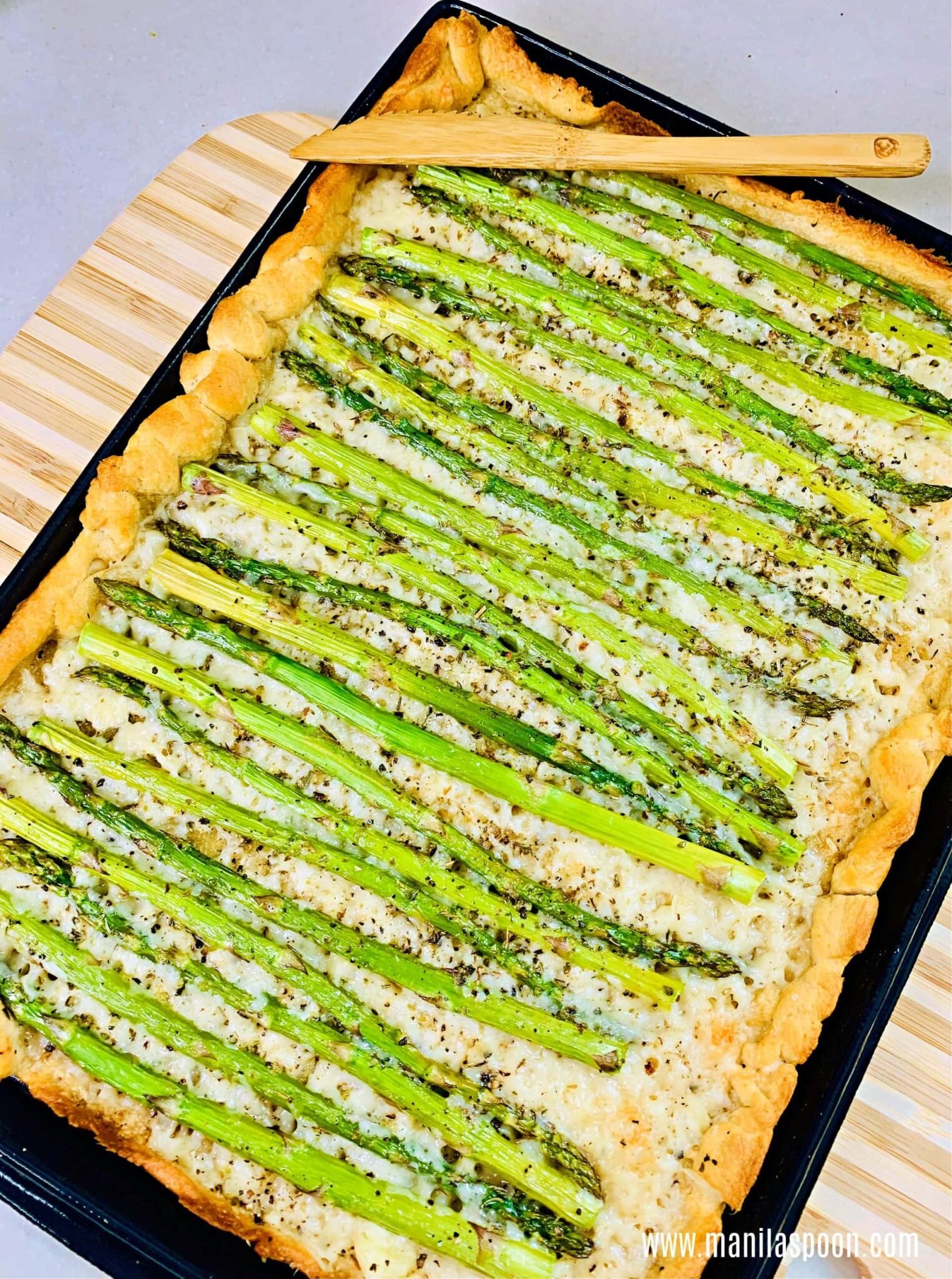 Asparagus Gruyere Tart Manila Spoon