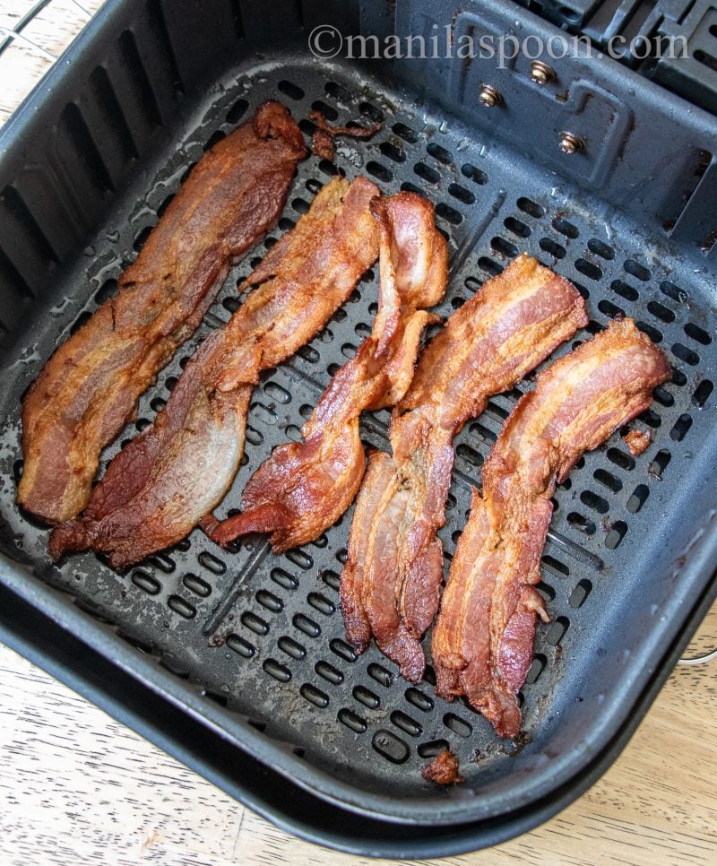 Easy Air Fryer Bacon Manila Spoon