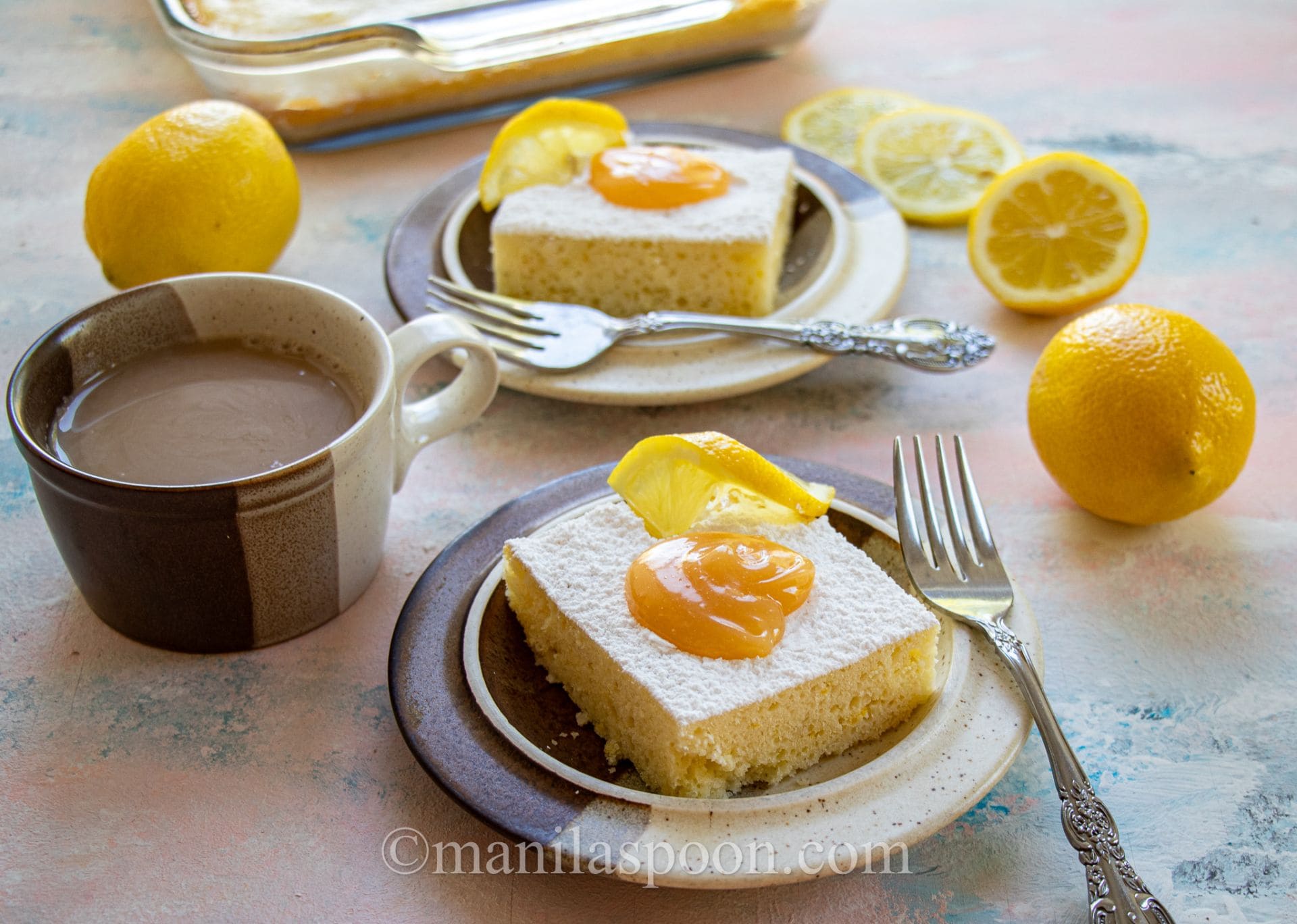 Easy GlutenFree Lemon Snack Cake Manila Spoon