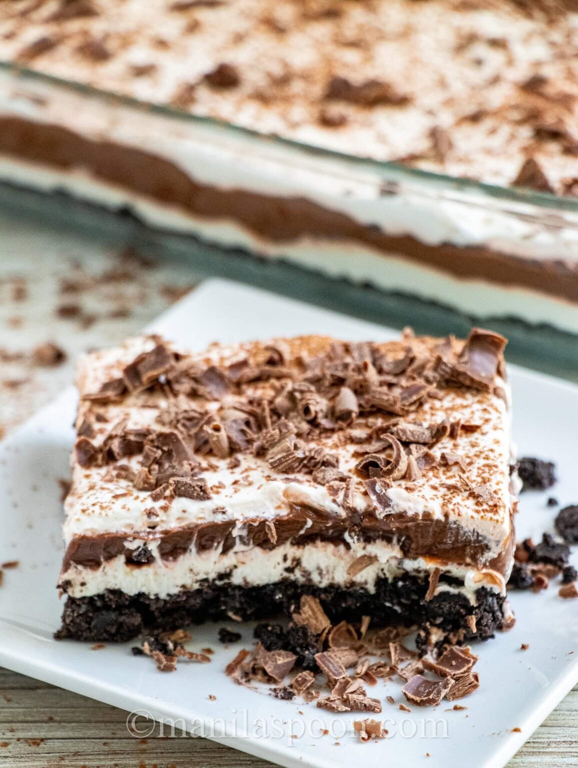 Easy No Bake Chocolate Lasagna Manila Spoon