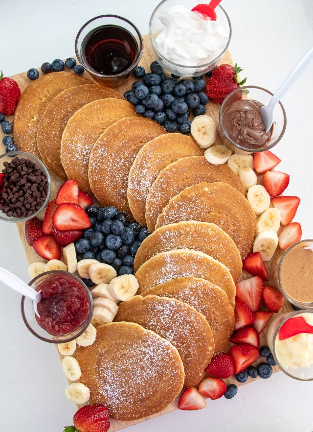 How to Make Pancake Charcuterie Board