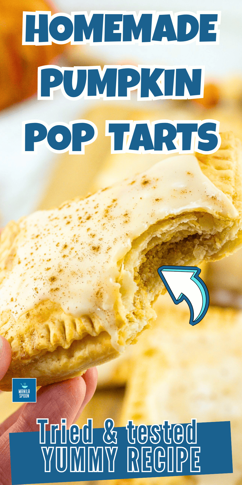 Enjoy the cozy flavors of fall with this Homemade Pumpkin Pop Tarts Recipe! Made with flaky, golden pastry filled with sweet spiced pumpkin puree, these delicious hand pies are perfect for breakfast, snacks, or dessert. Easy to make from scratch and irresistibly good any time of year!