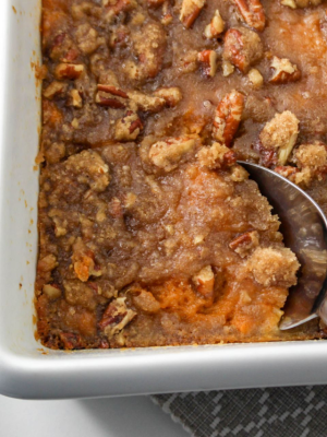 Ruth’s Chris-Inspired Sweet Potato Casserole Story Poster Image