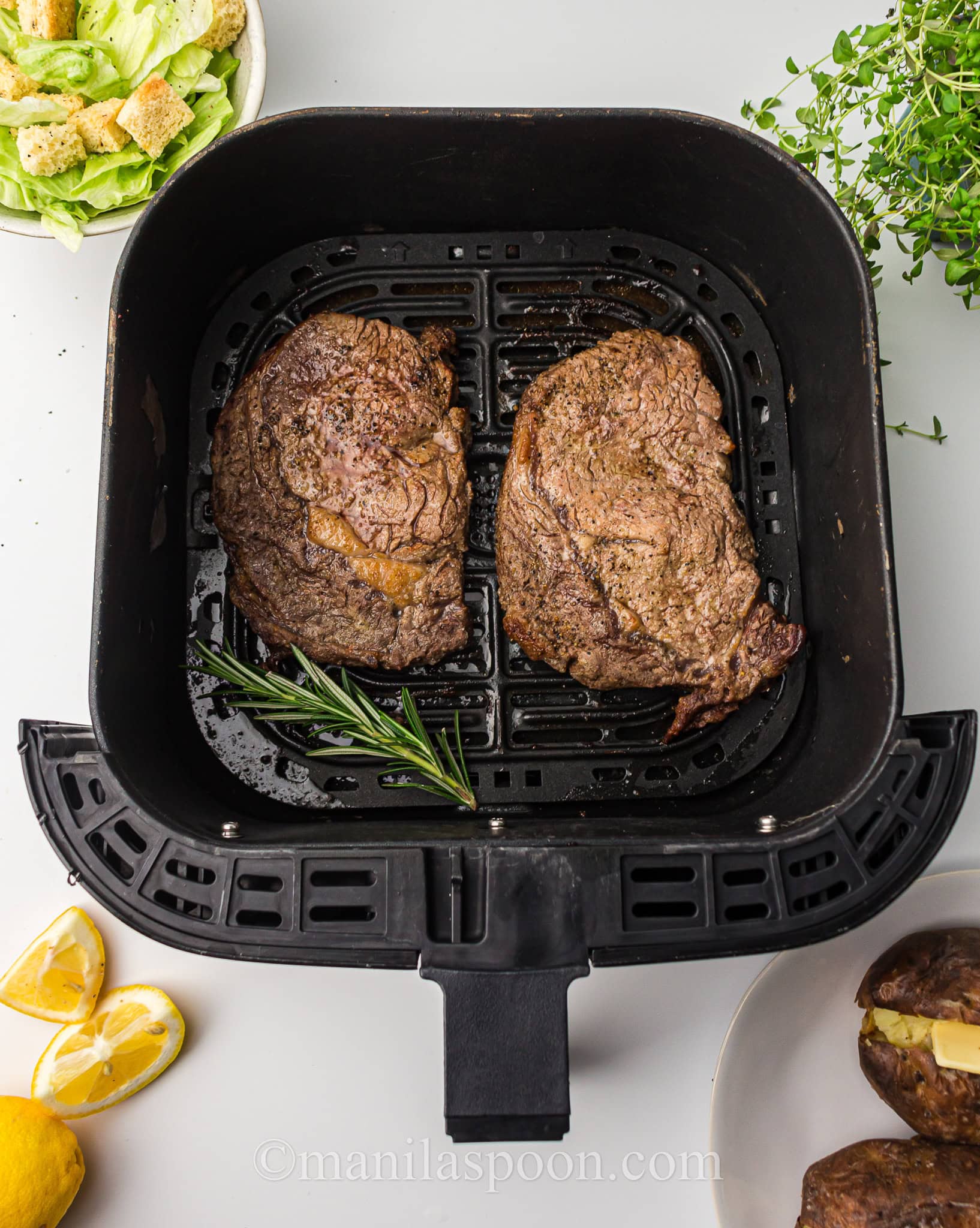 How to Cook Steak in the Air Fryer - Manila Spoon
