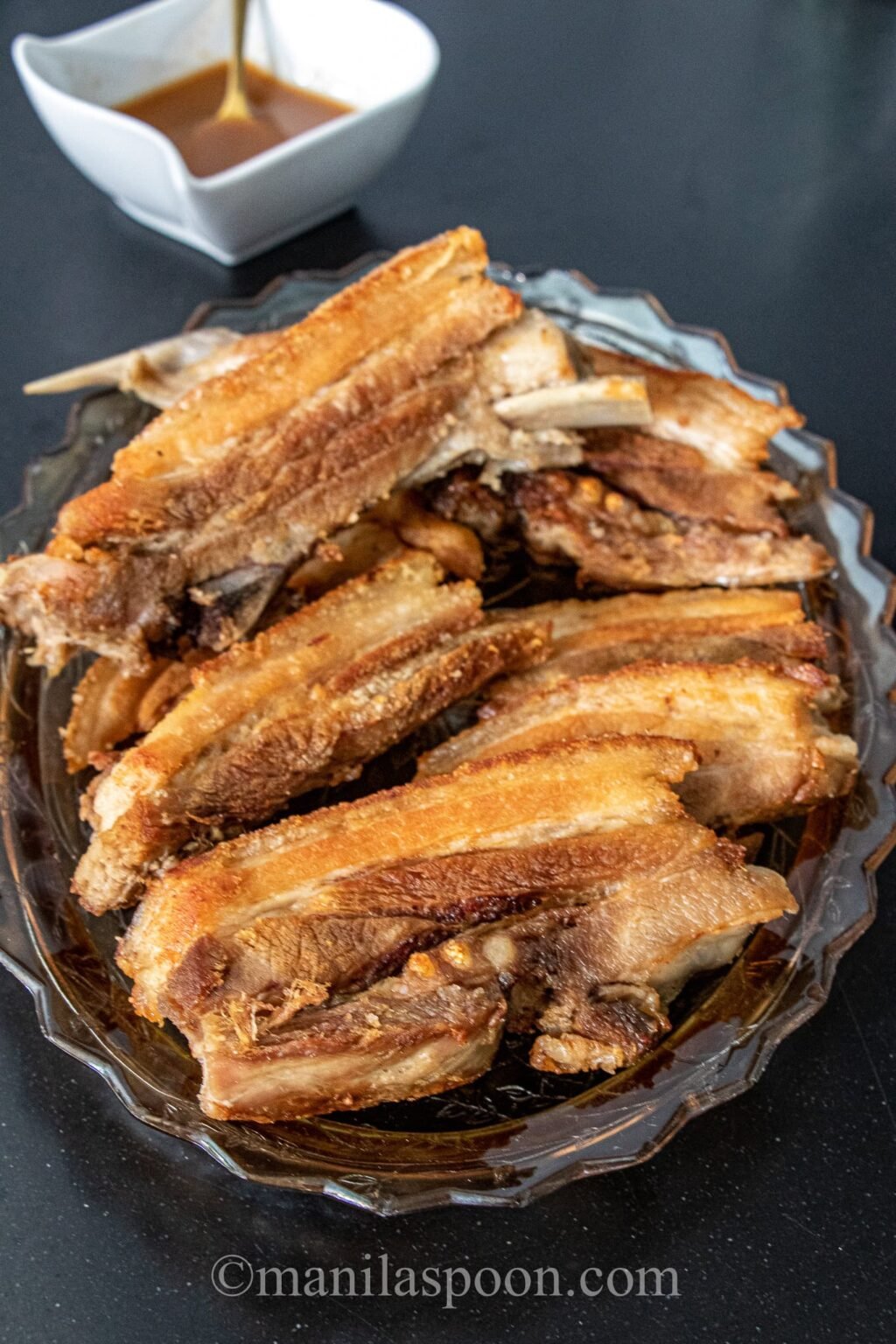 Lechon Kawali (Filipino Crispy Fried Pork Belly) - Manila Spoon