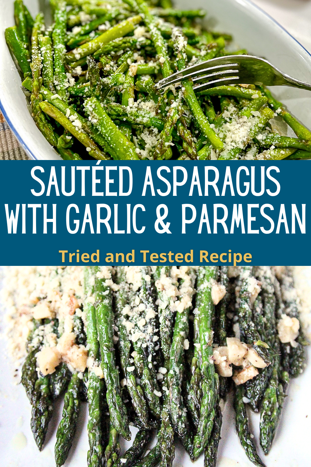 Sautéed Asparagus with Parmesan
