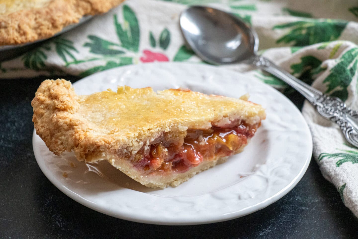 Easy Strawberry Rhubarb Pie