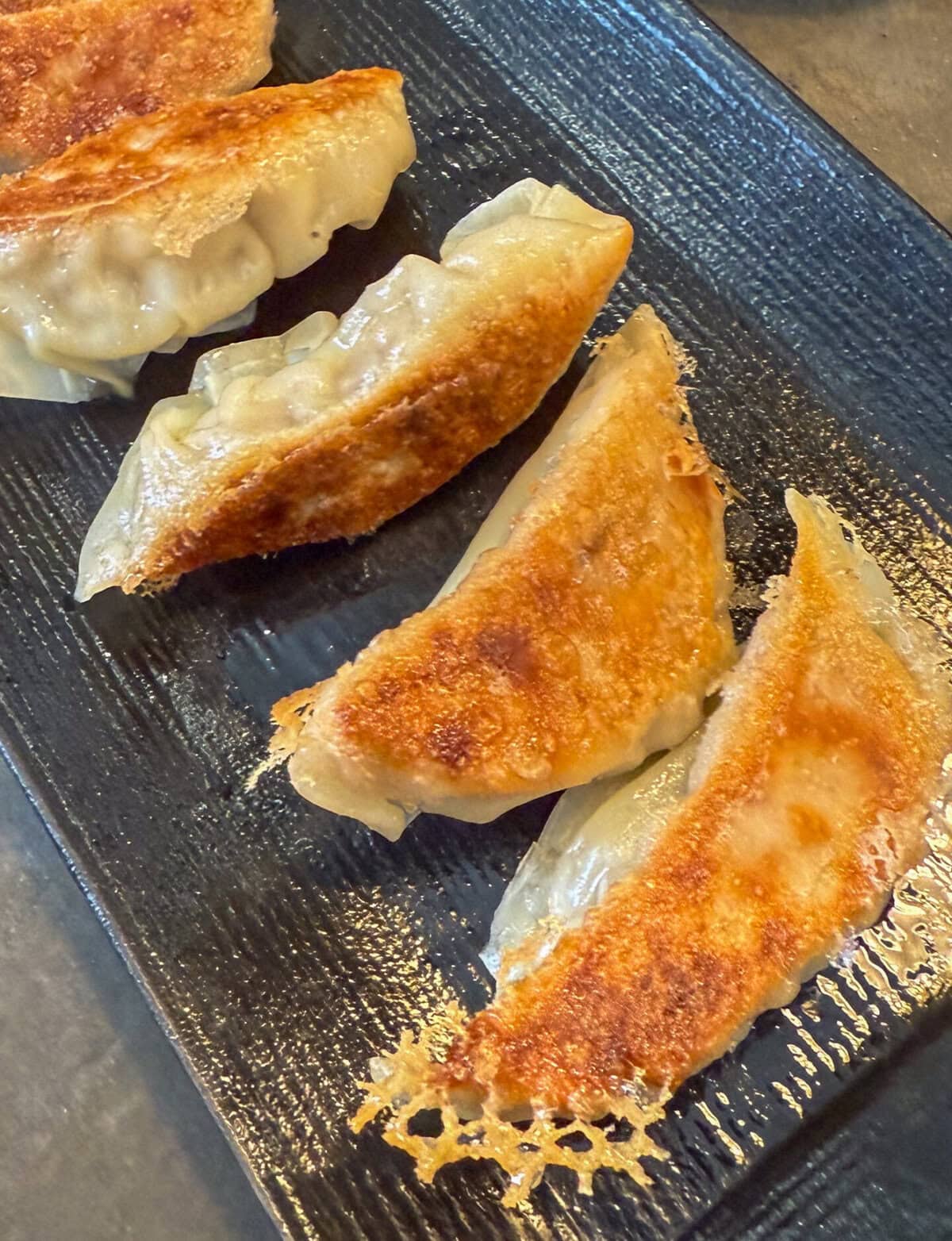 authentic Japanese gyoza