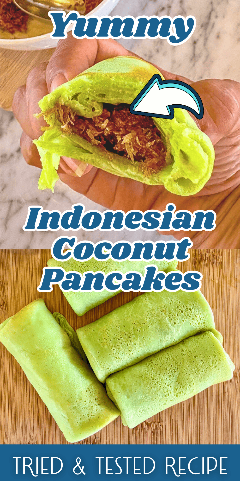 Indonesian Coconut Pancakes
