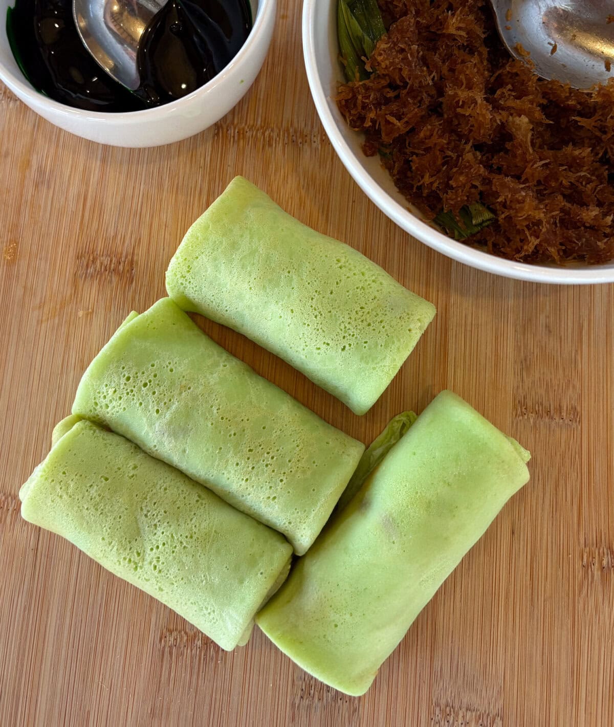 Indonesian Coconut Pancakes