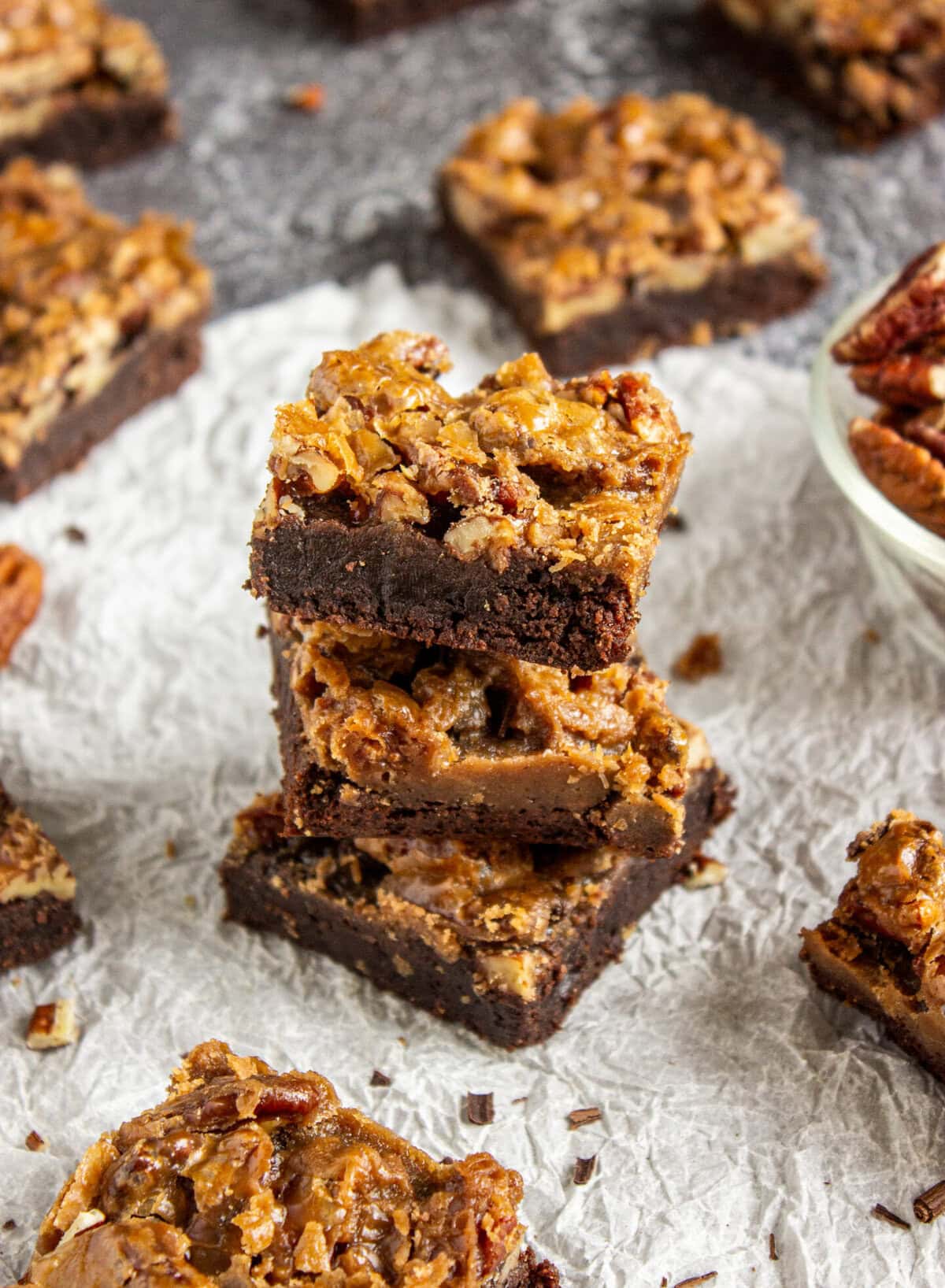 pecan pie brownies