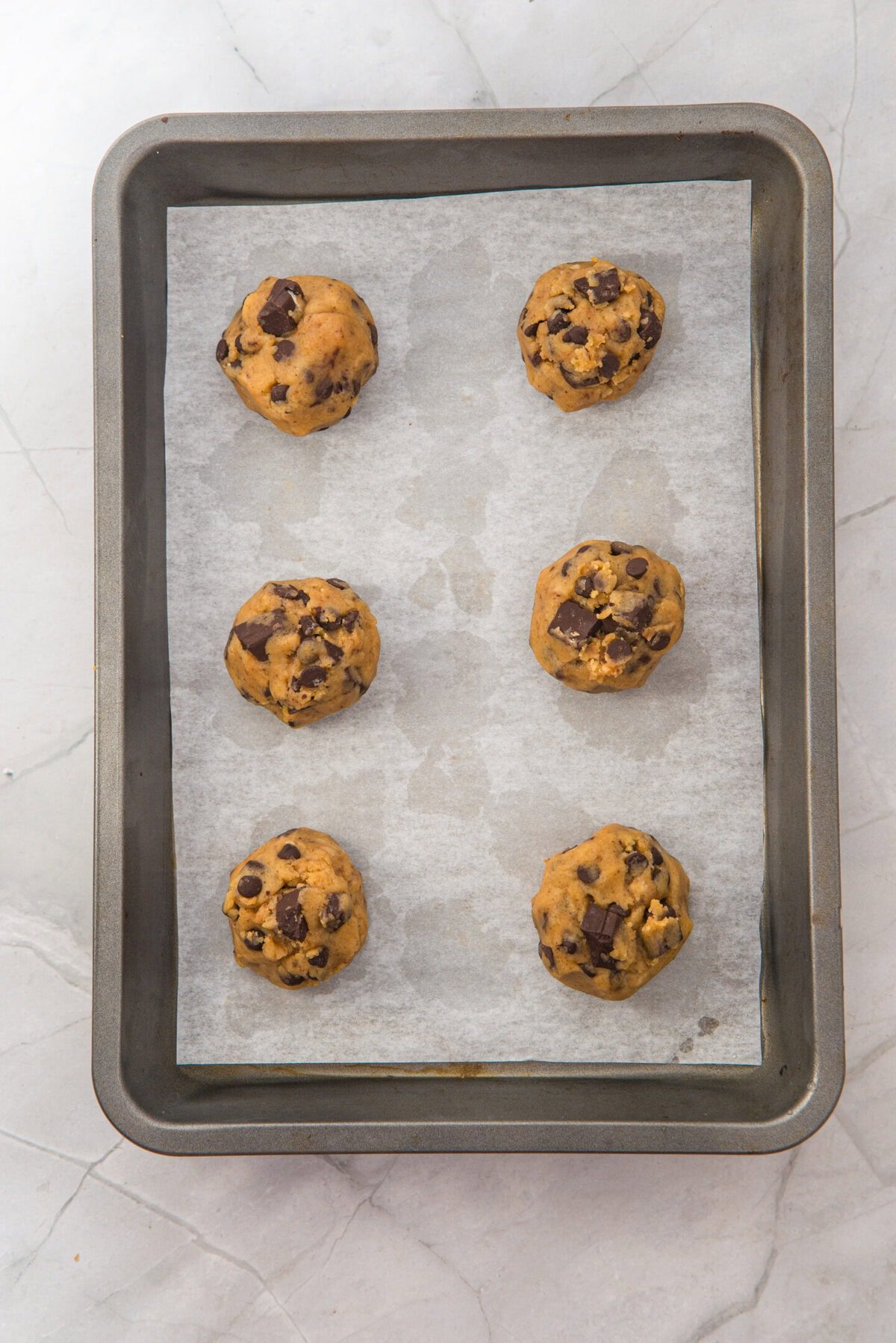 Roll into balls and freeze for about 30 minutes for optimal shape and texture.