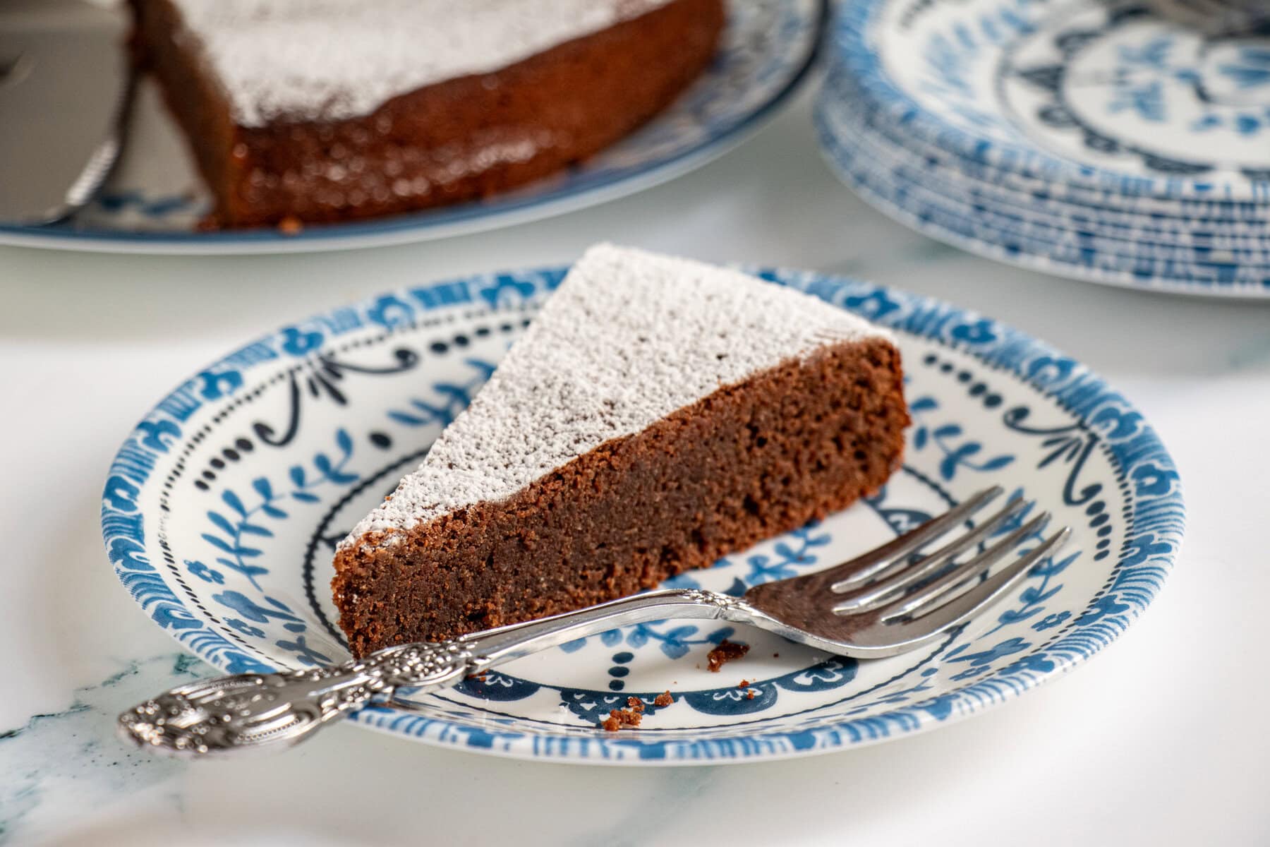 Torta Caprese (Italian Flourless Chocolate Almond Cake)
