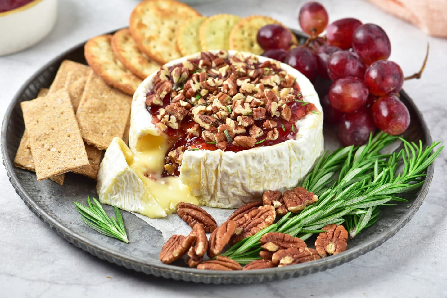 Baked Brie with Jam (Easy Holiday Appetizer)
